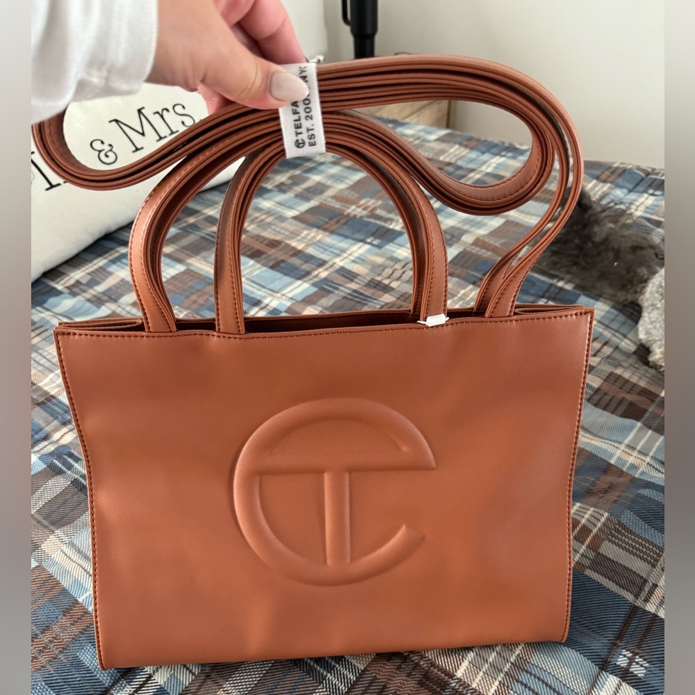 Telfar Medium Shopping Bag - Tan